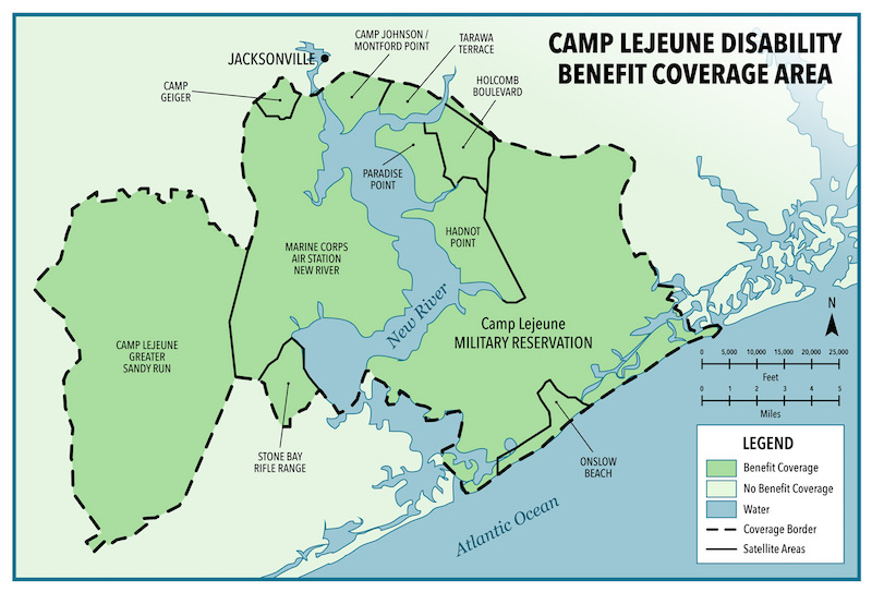 Camp Lejeune Map