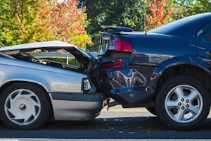 Rear-end collision