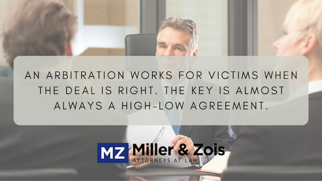 arbitration car accidents