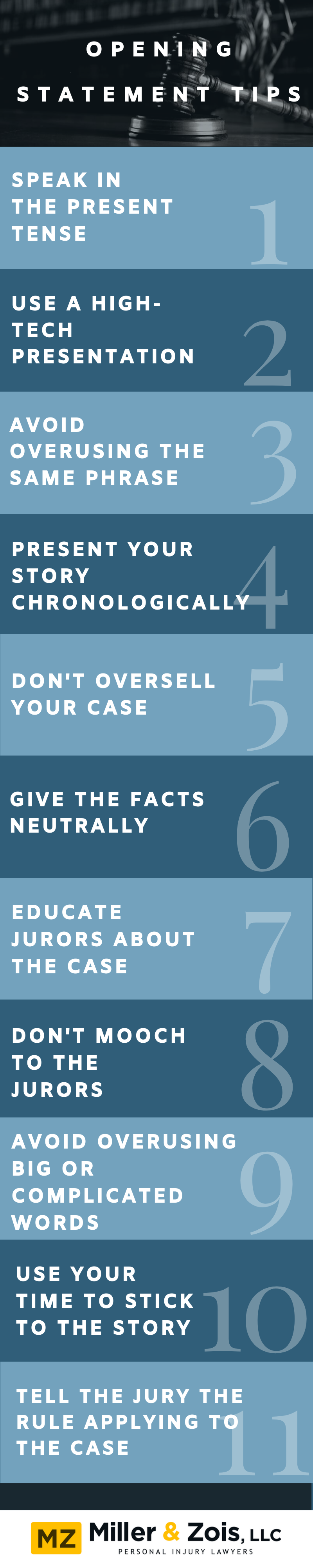 6 Injury Personal Sample Winning Opening | Statements Opening 6 Statements Injury Sample Winning | Personal