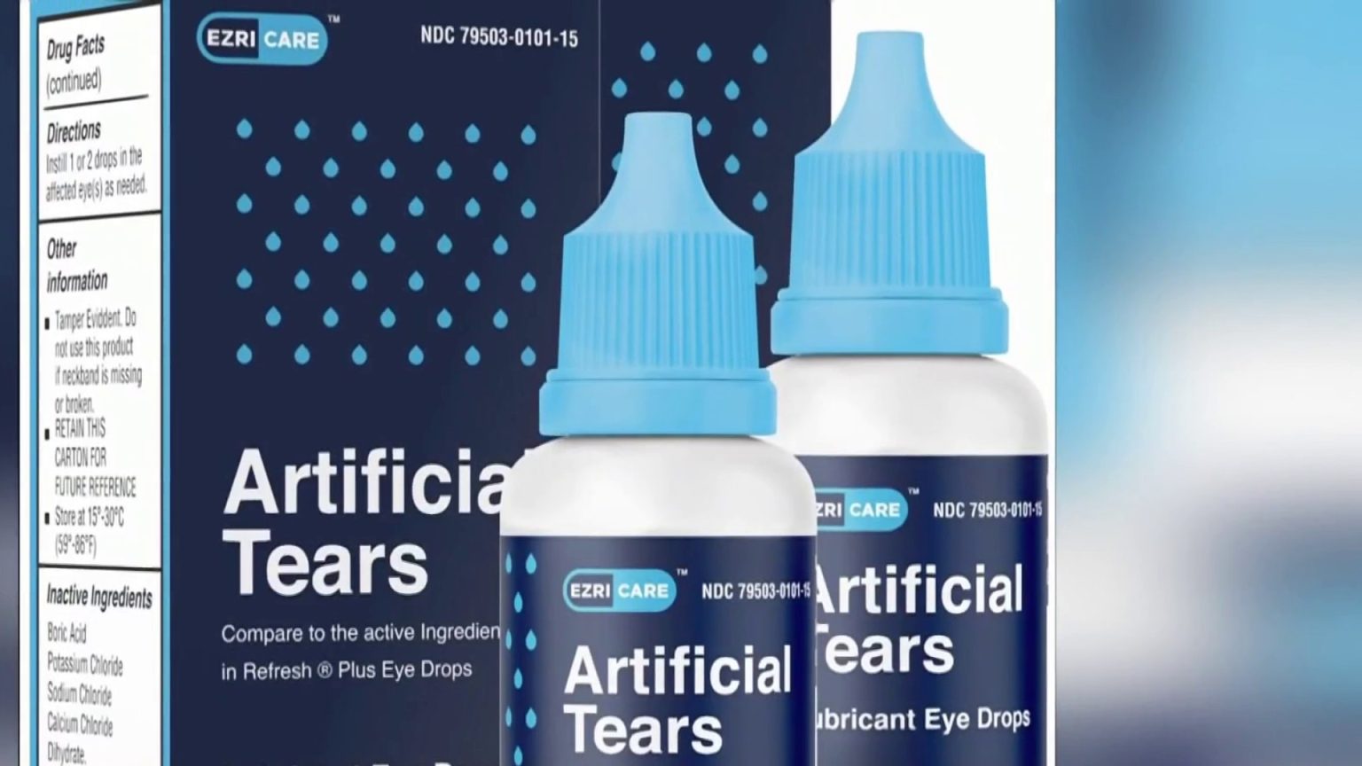 EzriCare Eye Drops Lawsuit Recall Infection Claims
