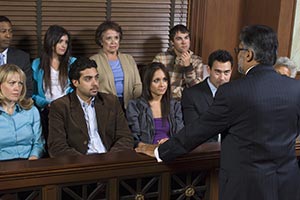 Attorney Talking to a Jury