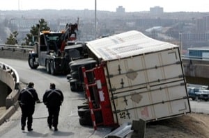 Improperly Loaded Truck